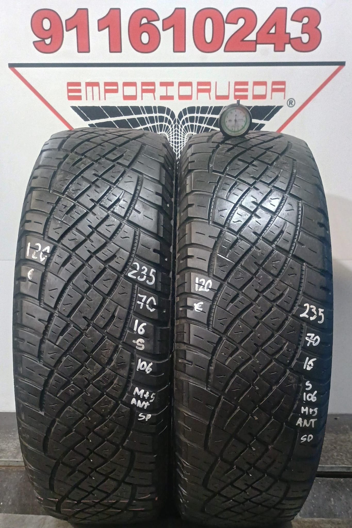 GENERAL  USADO M+S 235/70 R16 106 S